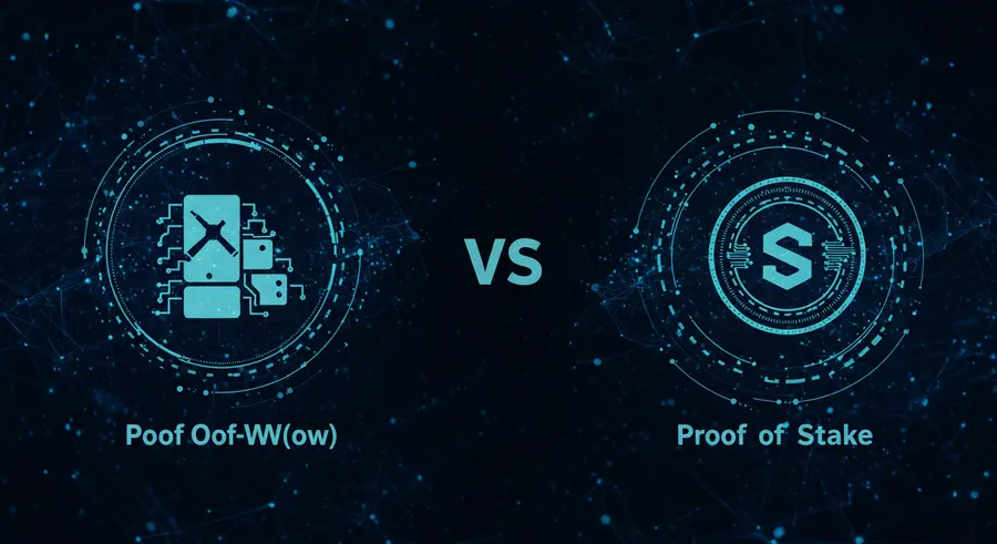 Proof-of-Work vs Proof-of-Stake comparison